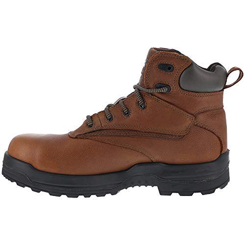 Rockport Works Women's More Energy Comp Toe 6" Work Boot Deer Tan - 8.5 Medium - Image 4