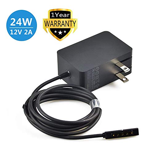 BlueWind 12V 2A 24W AC Adapter Charger Power Supply for Microsoft Windows Surface RT/Surface 2 10.6 inch Model 1512 1516 Tablet (Surface Rt Charger)