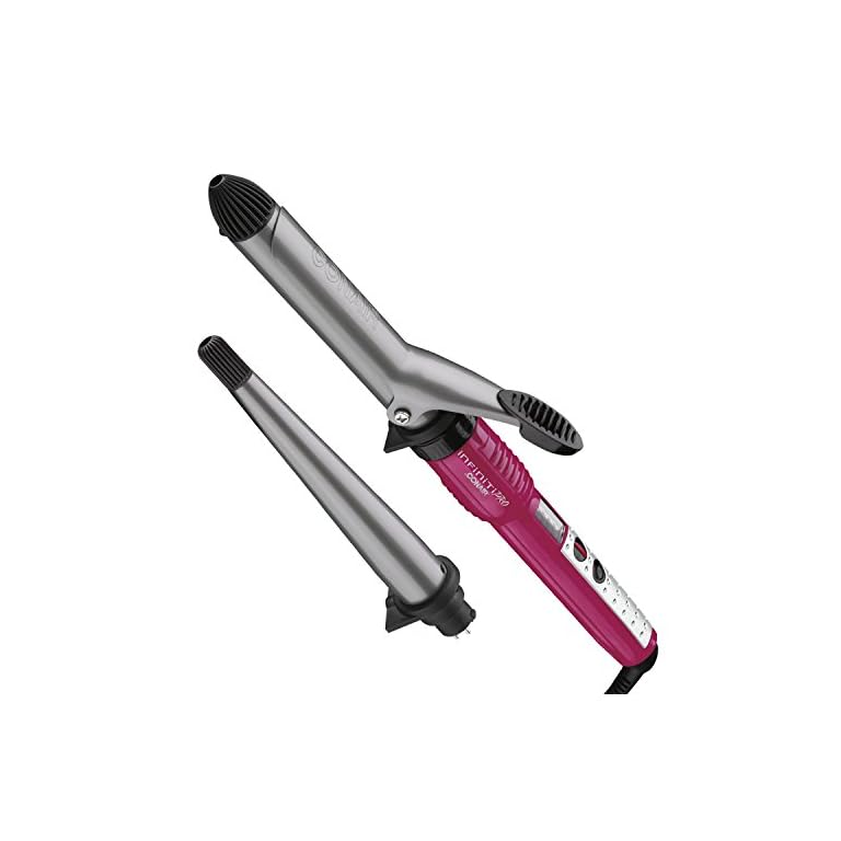 Infiniti Pro By Conair Tourmaline Ceramic Combo Styler Curling Iron & Curling Wand
