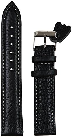 Ladies Mens White Stitching Leather Watch Strap 18 Colours 12mm - 24mm