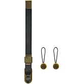 Peak Design Cuff Camera Wrist Strap, Compatible with DSLR, Compact and Point-and-Shoot Cameras, Low Profile, Quick Release
