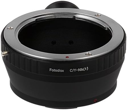 Fotodiox Lens Mount Adapter, Contax/Yashica (also known as c/y) Lens to Nikon 1-Series Camera, fits Nikon V1, J1 Mirrorless Cameras