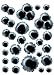 IFfree 2 Pack Bullet Scratch Holes Self-Adhesive Decal Kit DIY Fake Bullet Holes Scratch Joke Prank Removable Stickers Decals for Cars