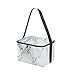 Use4 Gray Marble Texture Insulated Lunch Bag Tote Bag Cooler Lunchbox