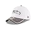 New Era NFL Seattle Seahawks 2016 Training Camp Team Color 39THIRTY Stretch Fit Cap, Large/X-Large, White/Gray Heather