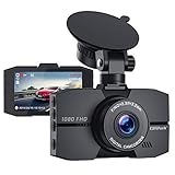 Campark Dash Cam 1080P FHD DVR Dashboard Camera for Cars 3 Inches LCD Screen with Super Night Vision 170°Wide Angle G-Sensor and 24H Parking Monitor