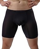 Winday Men's Briefs Breathable Ice Silk Sports-Inspired Underwear Boxer Briefs