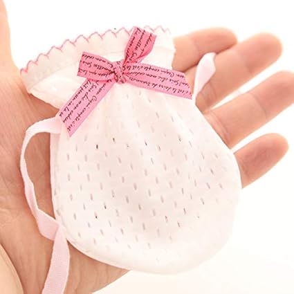 silk baby mittens