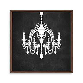 Framed Canvas Wall Art for Living Room, Bedroom Droplight Theme Canvas Prints for Home Decoration Ready to Hang - 16x16 inches