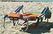 2 Tommy Bahama Backpack Beach Chairs (Multicolor Stripes + Multicolor Stripes) + 1 Medium Tote Bag