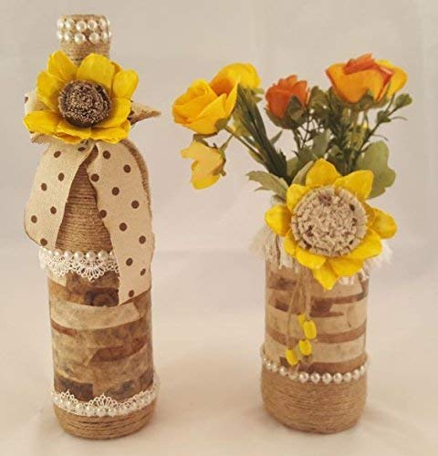 Resultado de imagen de botellas decoradas con dulces"