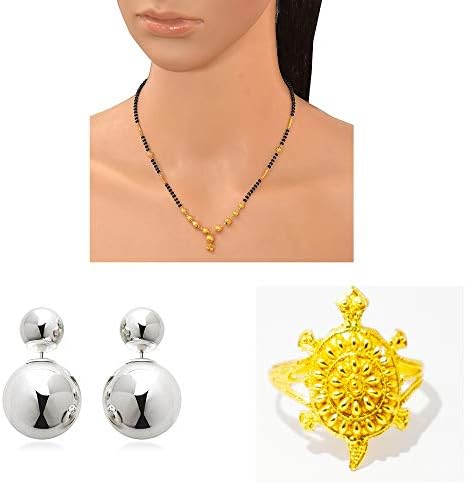 Feng Shui Ring, Earring and Beautiful Combo for Women