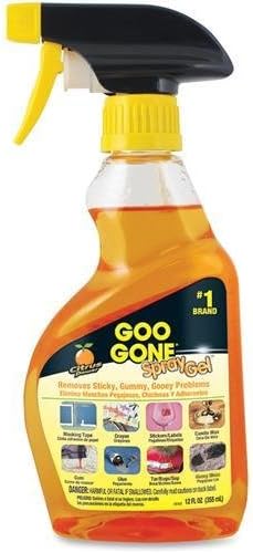 Goo Gone Spray Gel Citrus Bottle 12 Oz