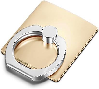 NMPB Cell phone holder,Universal Smartphone Ring Grip Stand Car Mounts for Iphone (Gold)