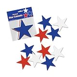 Star Cutouts 5 Inch (10/pkg) Pkg/3