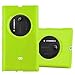 Cadorabo Case Compatible with Nokia Lumia 1020 in Jelly Green - Shockproof and Scratch Resistant TPU Silicone Cover - Ultra Slim Protective Gel Shell Bumper Back Skin