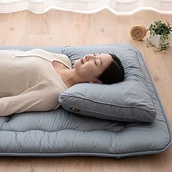 EMOOR 7-Piece Tightly Woven Aller-Zero Floor Futon
