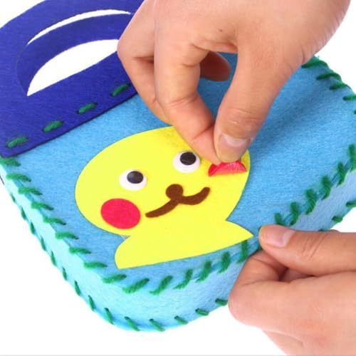 Kit 14 Bolsas Infantis De Costura Pré-escolar Montessori