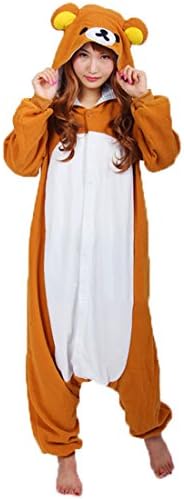 Arrowder Cartoon Jumpsuits Clothing Kigurumi Cosplay Costumes Rilakkuma L