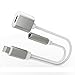 Lightning Adapter Cable Charge,iPhone 7 / 7 Plus Adapter AIMIGAO iPhone 7 / 7 Accessories 2 in 1 Lightning Adapter Cable Charge and Headphone Splitter(IOS 10.3)(Silver)(2pack)