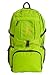 Lightweight Foldable Backpack | Great for Hiking, Traveling, and Cycling | Durable Daypack in Lime Green