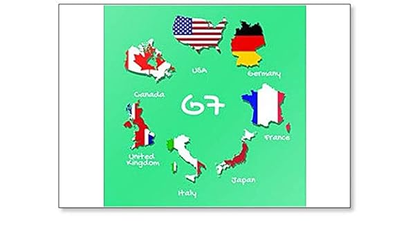 Imán clásico para nevera de G7 Países: Amazon.es: Hogar