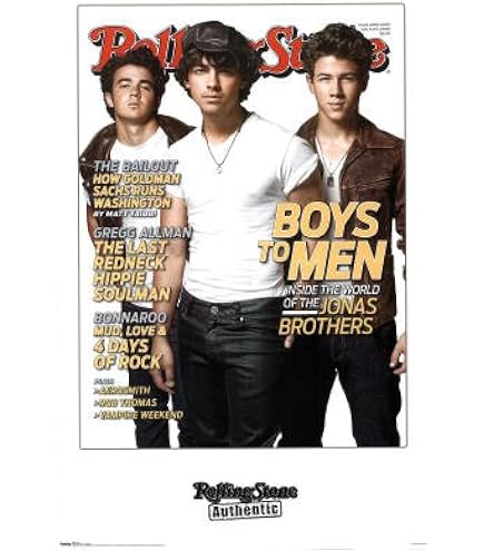 Amazon.com: Trends International Rolling Stone Magazine-Jonas