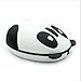LingsFire Super Cute Wireless Optical Cartoon Panda Mouse Rechargeable Mini 2.4GHz Wireless Panda Desktop Laptop Unique Novel Portable(Black & White)