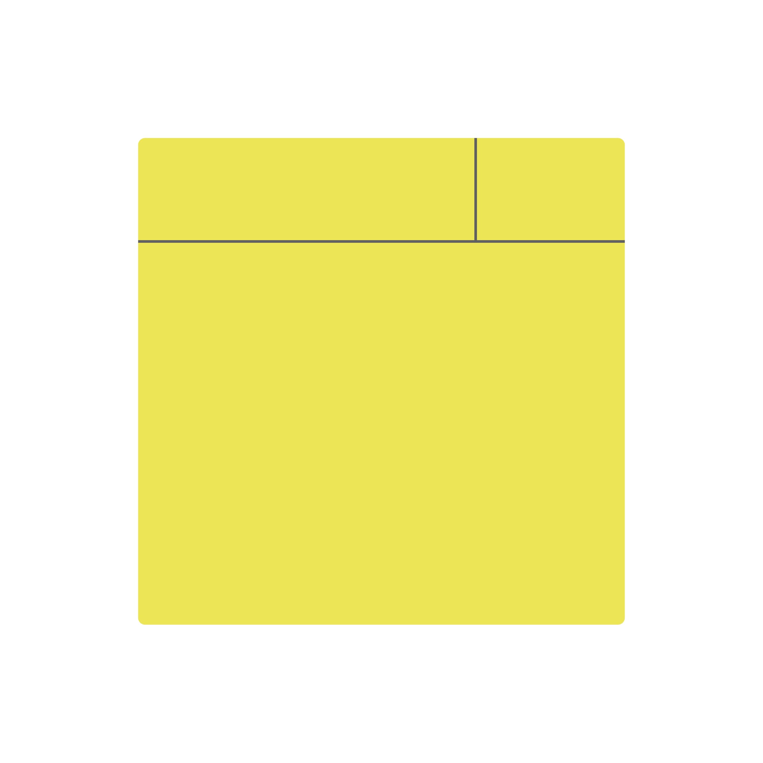 MagFlex® Flexible Gloss Yellow Dry-Wipe Scrumboard Magnet for Creating Removable and Changeable Labels - 75mm x 75mm - Pack of 5