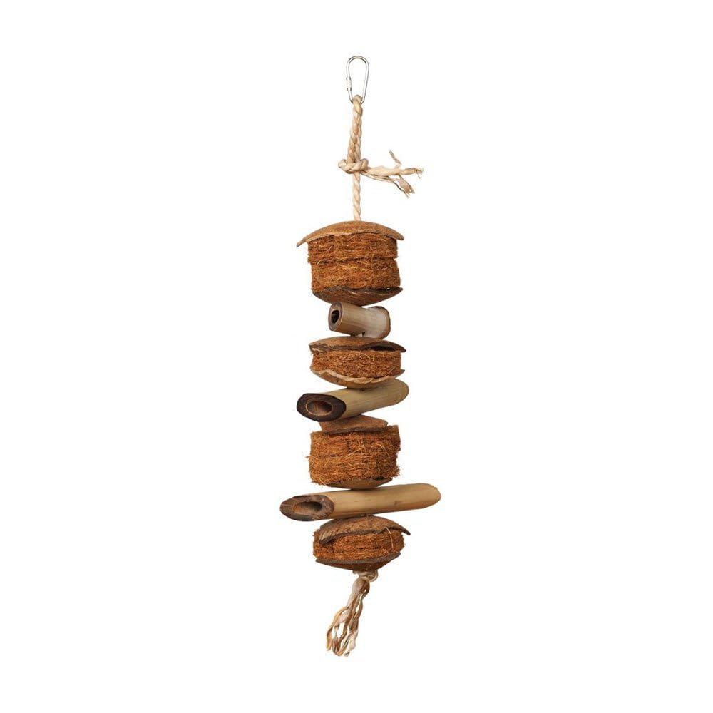 Prevue Hendryx 62800 Naturals Coco and Bamboo Bird Toy