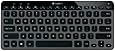 Logitech K810 Bluetooth Illuminated Wireless Keyboard for PCs, Tablets, Smartphones - Black