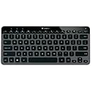 Logitech K810 Wireless Bluetooth Illuminated Multi-Device Keyboard for PC, Tablets and Smartphones, Black