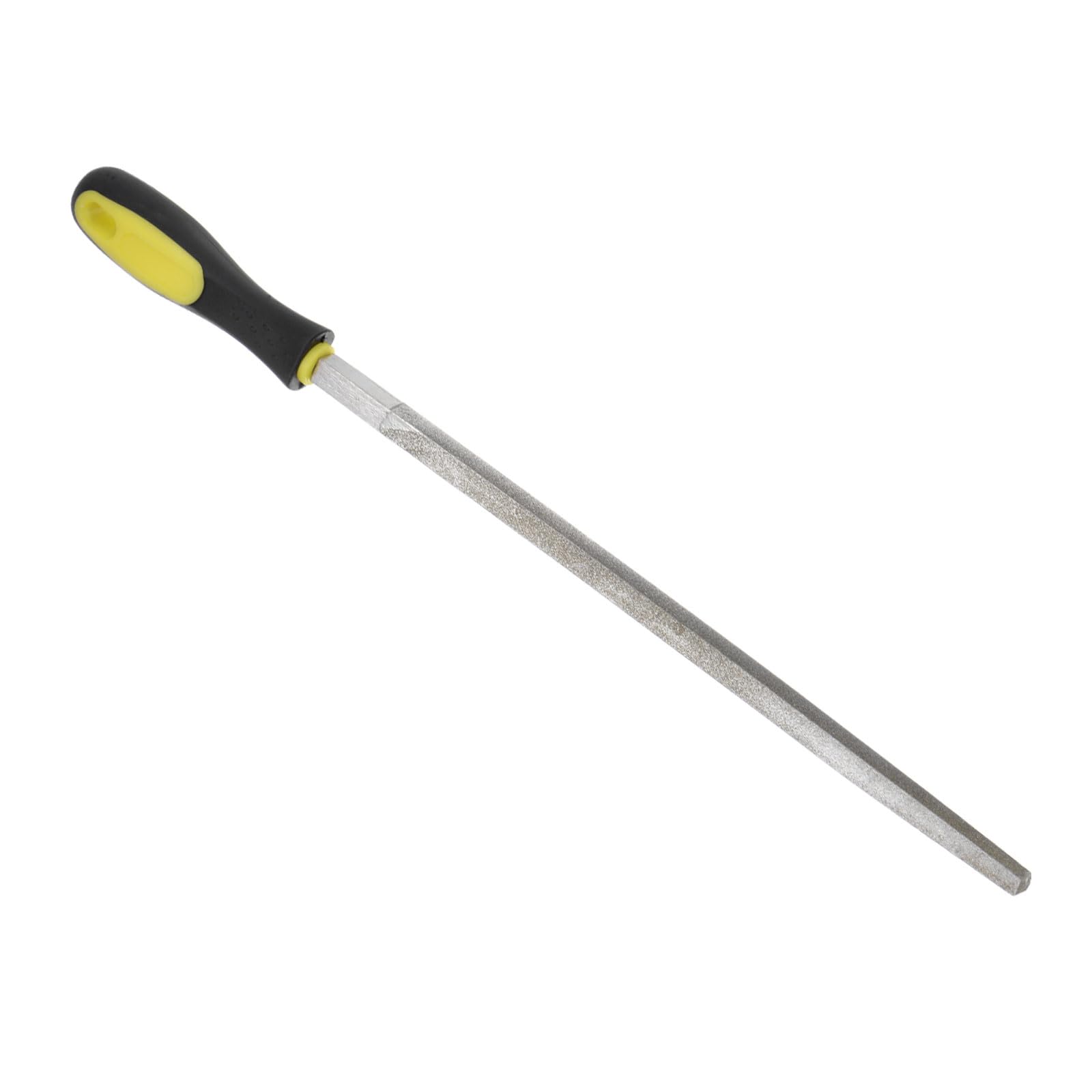 CoCud Diamond Coated Square File, 12 Inch 80 Grits, Diamond Hand Rasp with Non-Slip Handle - (Applications: for Grinding on Glass Stone Marble Rock Bone)