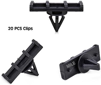 Mile 20 X Jeep Fender Flare &amp; Rocker Moulding Clip 68039280-aa Wrangler Unlimited Jk