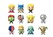 DC Series 3/3D Foam Blind Bag Key Chains, 3