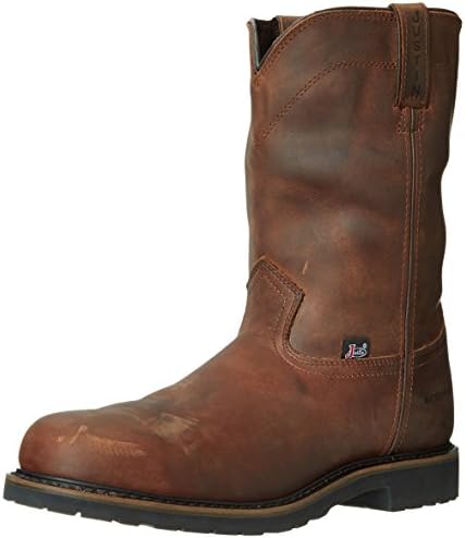 Justin Original Work Boots Men's Worker Two Steeltoe Work Boot,Wyoming Steel Toe,9.5 D US
