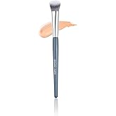 ENZO KEN Angled Kitten Paw Concealer Brush Under Eye, Concealer Brush, Nose Contour Brush, Small Concealer Brushes for Makeup, Under Eye Makeup Brush, Under Eye Brush, Concealer Makeup Brush - 10M01