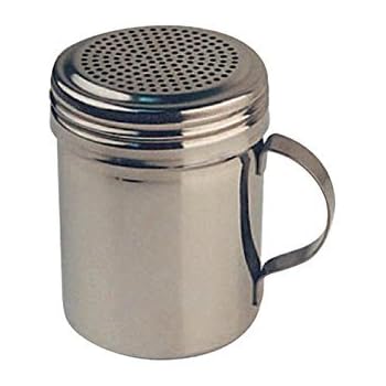 Winco - Winware Stainless Steel Dredges with Handle (10-Ounce) (3 pack)
