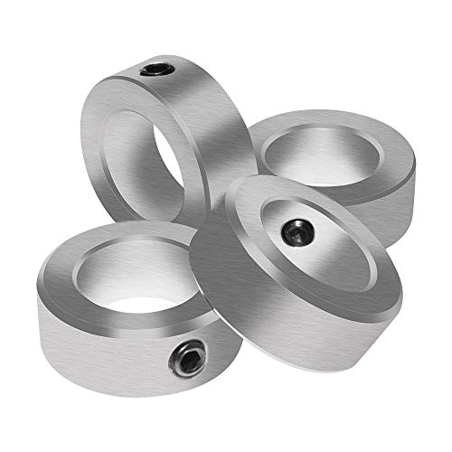 3 Solid+Steel+Style+Plated+Collars