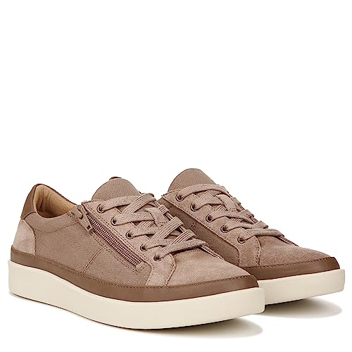 Vionic Women's Essence Mayra Suede Fashion Sneaker- Supportive Casual Shoes That Includes a Built-in Arch Support Orthotic Footbed That Corrects Pronation and Helps Heel Pain, Sizes 5-12