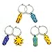 SANHE Wine Glass Charms Tags, Wine Drinker Gift set of 12, Champagne Cocktail Drink Markers (red)