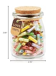 HYOUCHANG Capsule Letters Message in a Bottle-Love