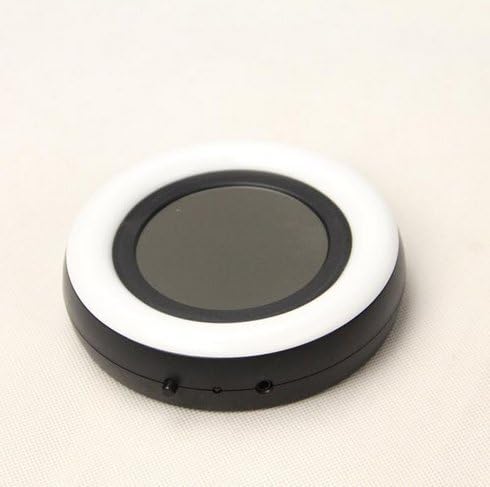 USB Charging Coffee Tea Beverage Mug Cup Warmer Holder Insulation Cushion Pad Plate for Household Office Camping Use (Black)