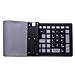 HDE Roll Up Wireless Keyboard Spillproof Silicone Portable Folding Keyboard Silent Typing Soft Touch Keys with USB Receiver
