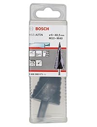 Bosch 2608588071 Hss-AlTiN - Broca escalonada (16 piezas, M10 a 1.575 in)