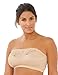 Glamorise Women's Complete Comfort Strapless Bra, Blush, 48B/C/D