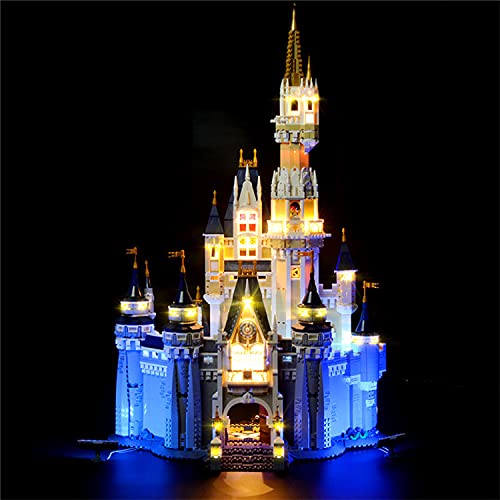 GEAMENT Version 2016 LED Light kit Compatible with LEGO 71040 Disney Castle - Only for 71040 Cinderella Princess Castle (Model Set Not Included)