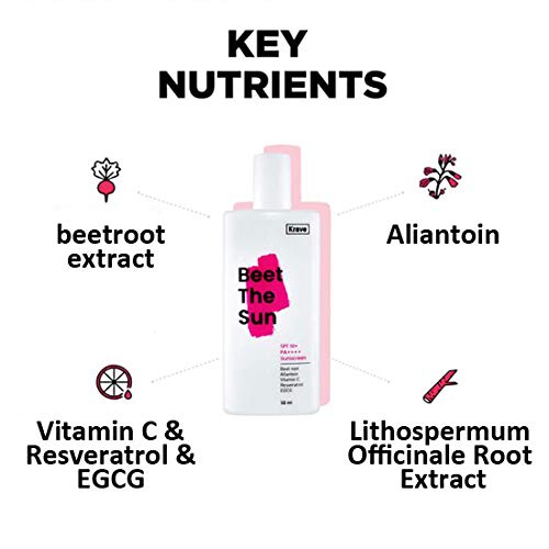 [Krave Beauty] Beet The Sun SPF 50+ PA++++ 50ml- Buy Online in South