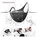 strylin Protective Dust Mask, Adjustable PM2.5 Air Filter Mask, Breathing Valve Mask N95, Washable Mouth Cover Mask, Dustproof Safety Mask Respirator with Breath Valve for Anti-dust Smoke Gas Allergy