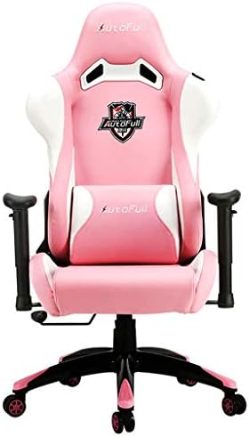 E-Sports Chair PU Office Chair Lifting Armchair Internet Cafe Game Chair Reclining Swivel Chair Commercial Anchor Chair Live Computer Chair Load-Bearing 130KG Gift for Friends